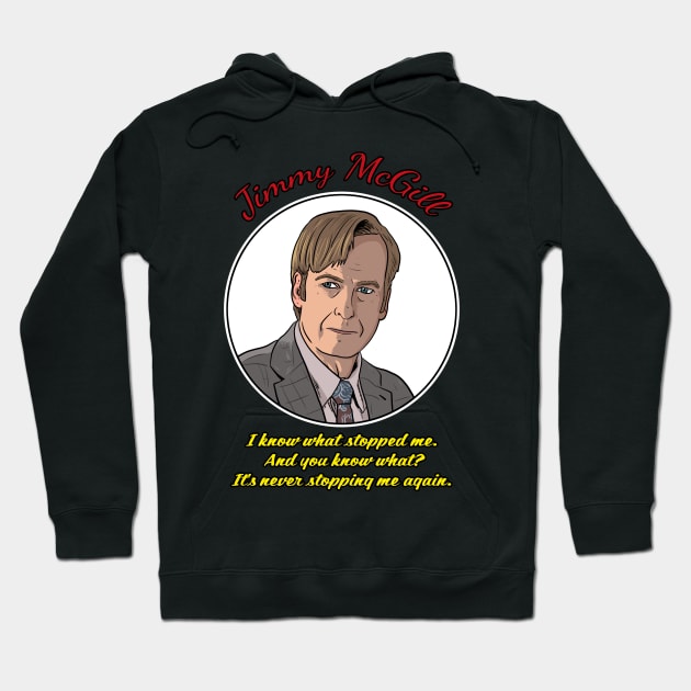 Jimmy McGill - Better Call Saul Hoodie by Black Snow Comics